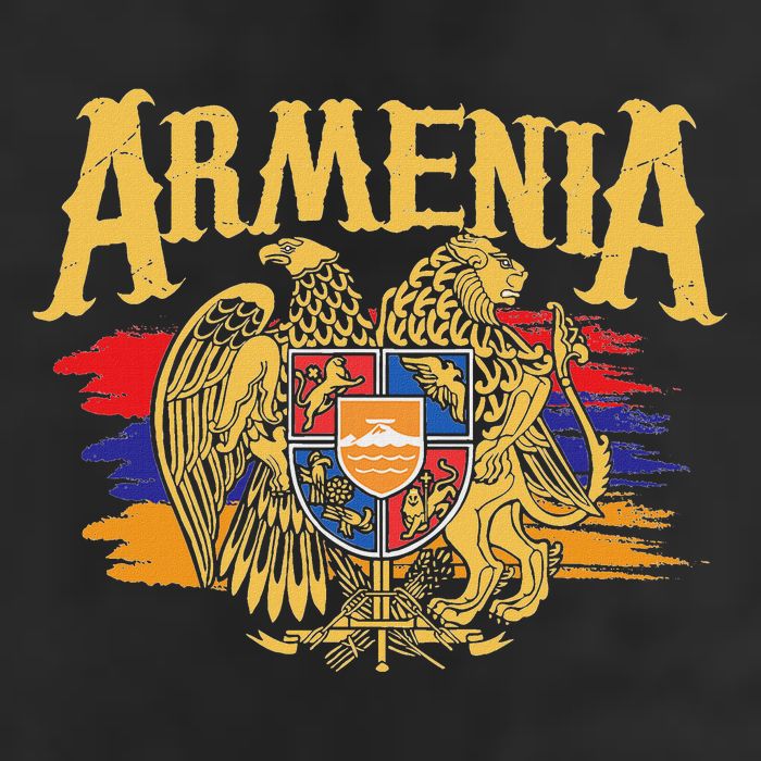 Distressed Armenia Flag Armenian Diaspora Country Nation 11oz C Handle Ceramic Mug