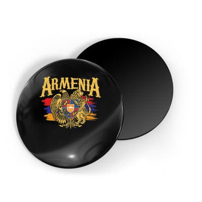 Distressed Armenia Flag Armenian Diaspora Country Nation Magnet