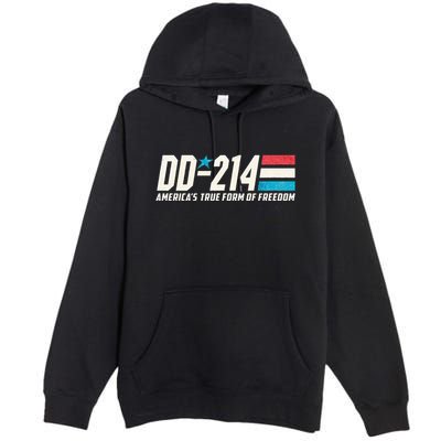 Dd214 Armed Forces Military Alumni Vintage Premium Pullover Hoodie