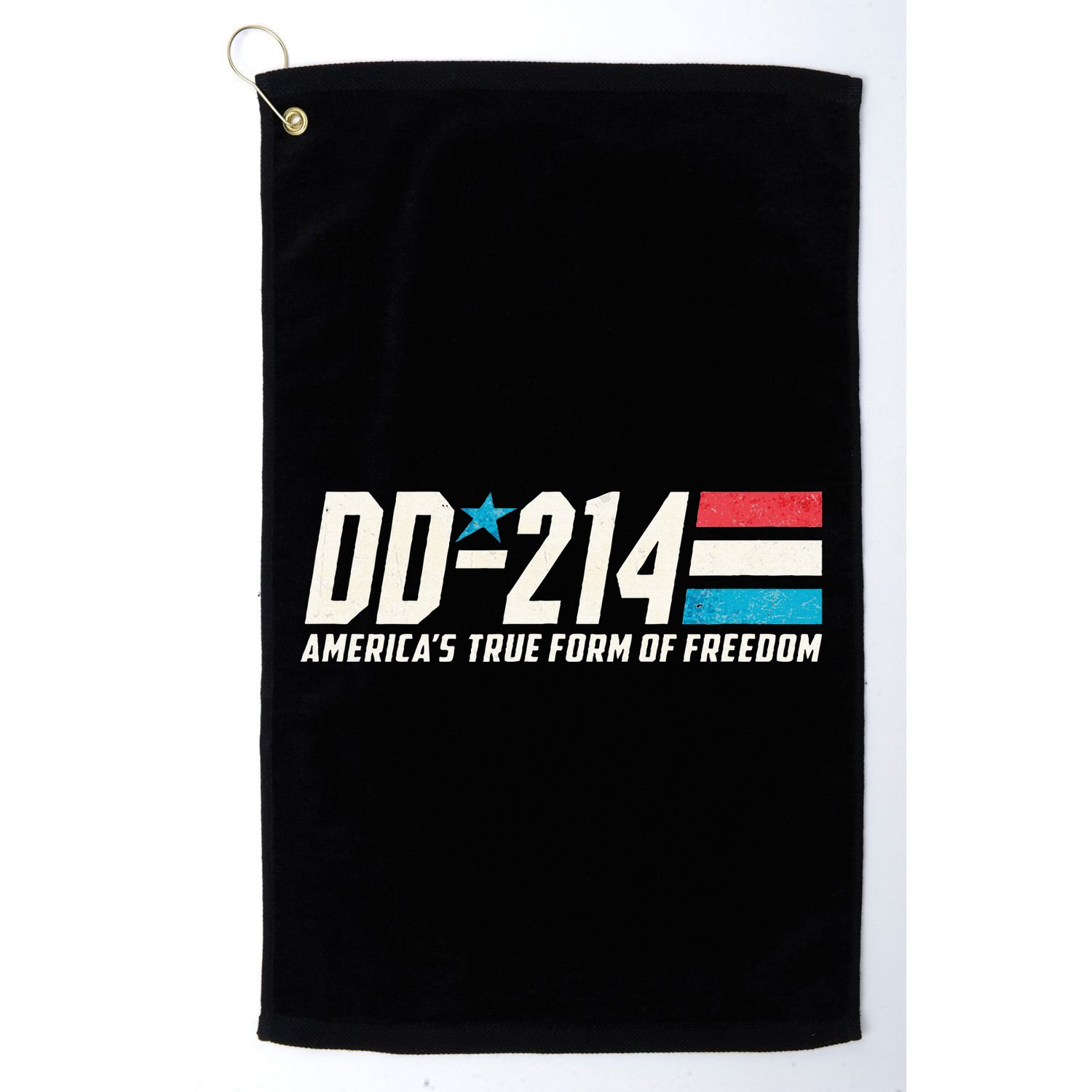 Dd214 Armed Forces Military Alumni Vintage Golf Towel