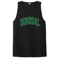 Donegal Arched Green Text PosiCharge Competitor Tank