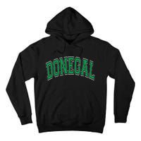 Donegal Arched Green Text Tall Hoodie