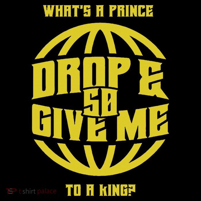Drop And Give Me 50 Rap Beef Pushups Stripe Pom Pom Beanie
