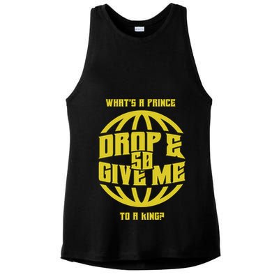 Drop And Give Me 50 Rap Beef Pushups Ladies PosiCharge Tri-Blend Wicking Tank