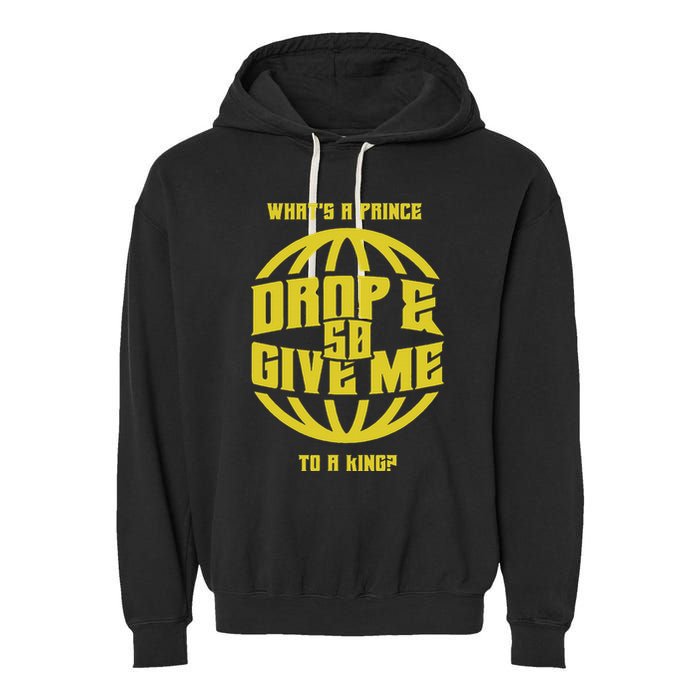 Drop And Give Me 50 Rap Beef Pushups Garment-Dyed Fleece Hoodie