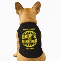 Drop And Give Me 50 Rap Beef Pushups Doggie Tank