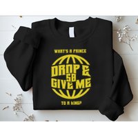 Drop And Give Me 50 Rap Beef Pushups Sweatshirt