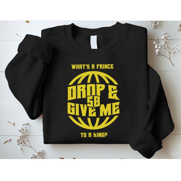 Drop And Give Me 50 Rap Beef Pushups Sweatshirt