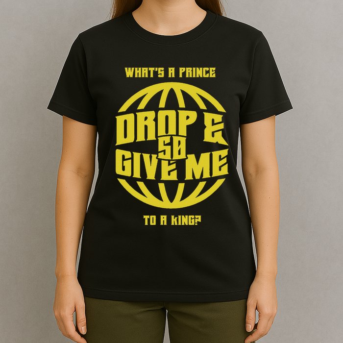 Drop And Give Me 50 Rap Beef Pushups T-Shirt