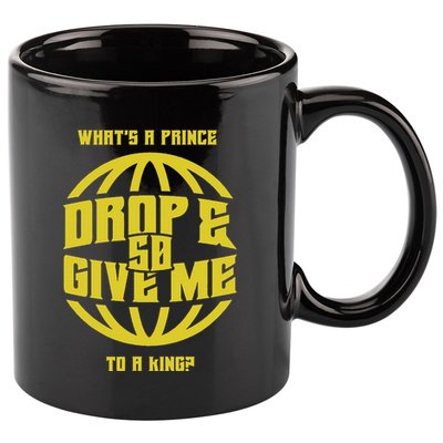 Drop And Give Me 50 Rap Beef Pushups 11oz C Handle Ceramic Mug