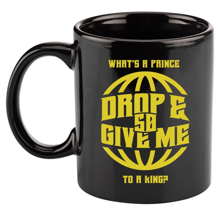 Drop And Give Me 50 Rap Beef Pushups 11oz C Handle Ceramic Mug