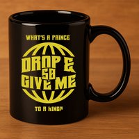 Drop And Give Me 50 Rap Beef Pushups 11oz C Handle Ceramic Mug
