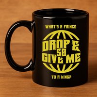 Drop And Give Me 50 Rap Beef Pushups 11oz C Handle Ceramic Mug