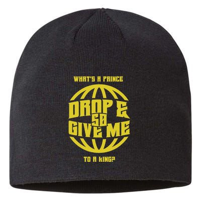 Drop And Give Me 50 Rap Beef Pushups Sustainable Beanie
