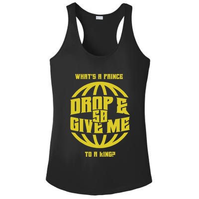 Drop And Give Me 50 Rap Beef Pushups Ladies PosiCharge Competitor Racerback Tank