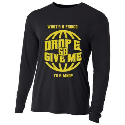 Drop And Give Me 50 Rap Beef Pushups Cooling Performance Long Sleeve Crew