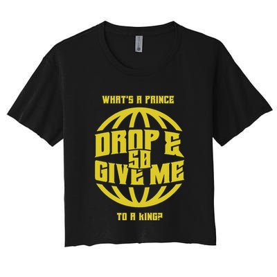 Drop And Give Me 50 Rap Beef Pushups Crop Top