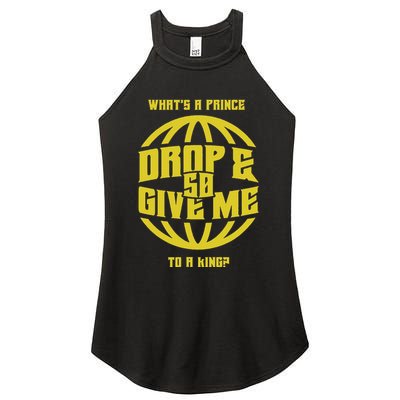 Drop And Give Me 50 Rap Beef Pushups Women's Perfect Tri Rocker Tank