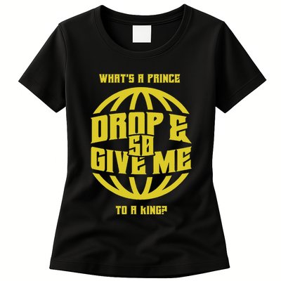 Drop And Give Me 50 Rap Beef Pushups Womens T-Shirt