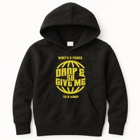 Drop And Give Me 50 Rap Beef Pushups Kids Hoodie
