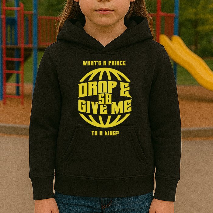 Drop And Give Me 50 Rap Beef Pushups Kids Hoodie