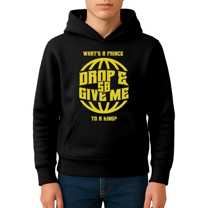 Drop And Give Me 50 Rap Beef Pushups Kids Hoodie