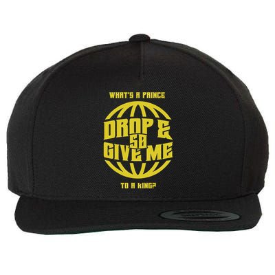 Drop And Give Me 50 Rap Beef Pushups Wool Snapback Cap