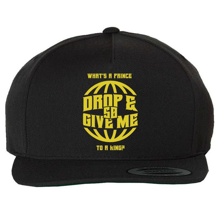 Drop And Give Me 50 Rap Beef Pushups Wool Snapback Cap