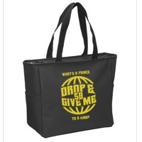 Drop And Give Me 50 Rap Beef Pushups Zip Tote Bag