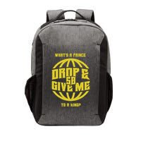 Drop And Give Me 50 Rap Beef Pushups Vector Backpack