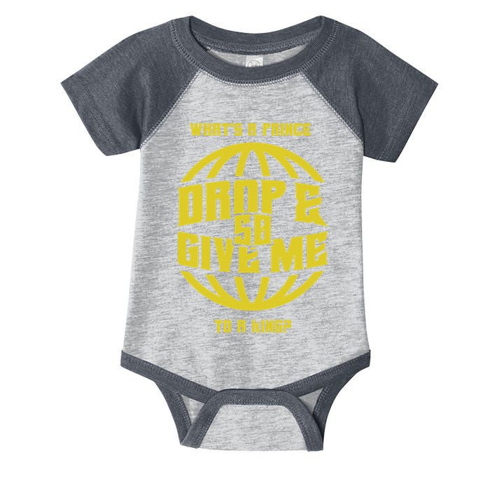 Drop And Give Me 50 Rap Beef Pushups Infant Baby Jersey Bodysuit