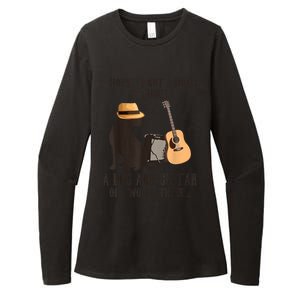 Dog And Guitar Womens CVC Long Sleeve Shirt