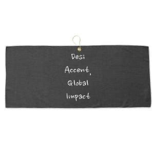 Desi Accent Global Impact Large Microfiber Waffle Golf Towel