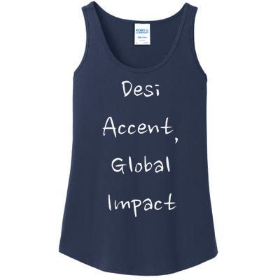 Desi Accent Global Impact Ladies Essential Tank