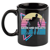 David And Goliath Christian Christianity Retro 11oz C Handle Ceramic Mug