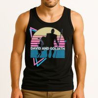 David And Goliath Christian Christianity Retro Tank Top