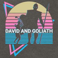 David And Goliath Christian Christianity Retro Cotton Canvas Backpack
