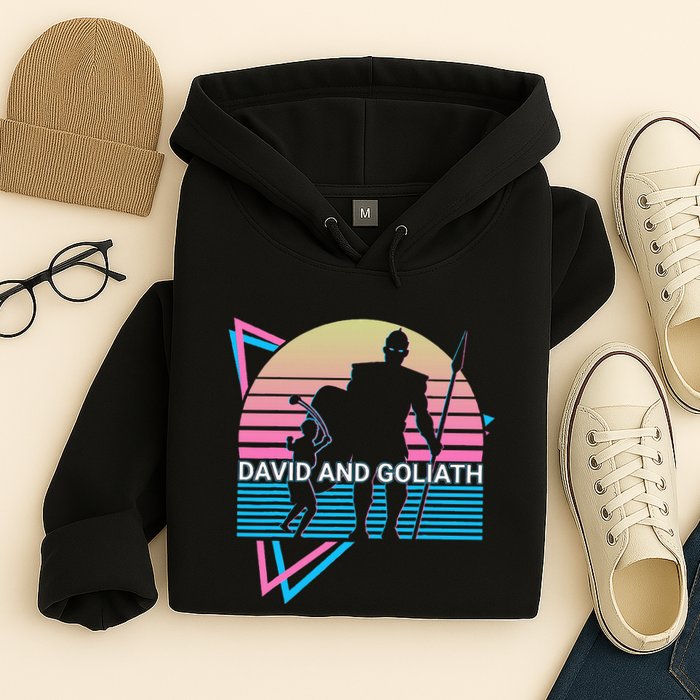 David And Goliath Christian Christianity Hoodie