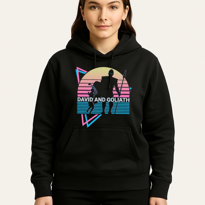 David And Goliath Christian Christianity Hoodie