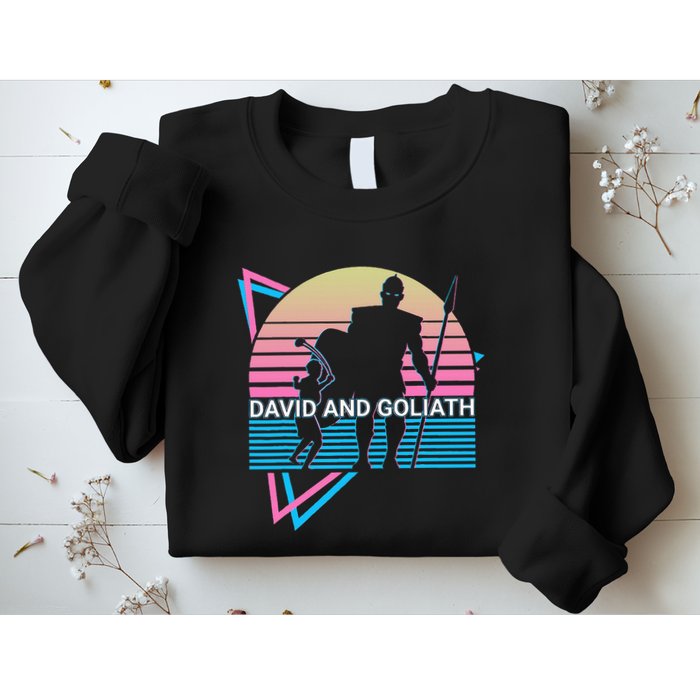 David And Goliath Christian Christianity Sweatshirt