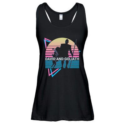 David And Goliath Christian Christianity Ladies Essential Flowy Tank