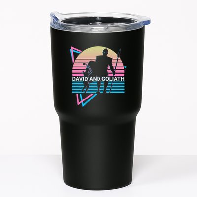 David And Goliath Christian Christianity Tumbler