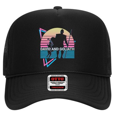 David And Goliath Christian Christianity Trucker Hat