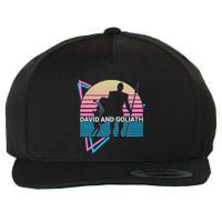 David And Goliath Christian Christianity Wool Snapback Cap