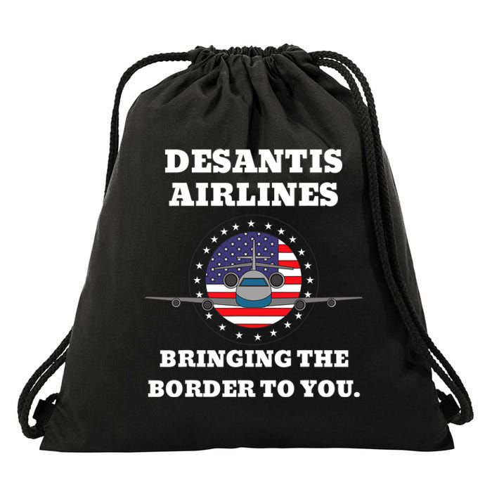 DeSantis Airlines Gift Drawstring Bag