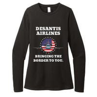 DeSantis Airlines Gift Womens CVC Long Sleeve Shirt