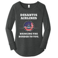 DeSantis Airlines Gift Women's Perfect Tri Tunic Long Sleeve Shirt