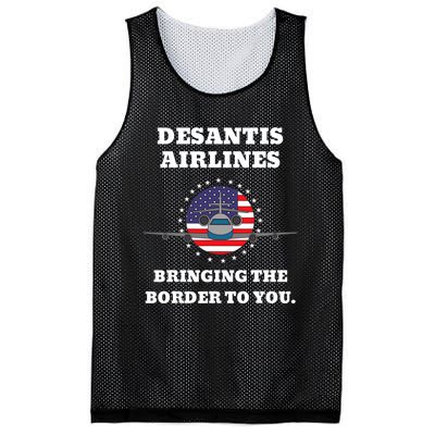 DeSantis Airlines Gift Mesh Reversible Basketball Jersey Tank