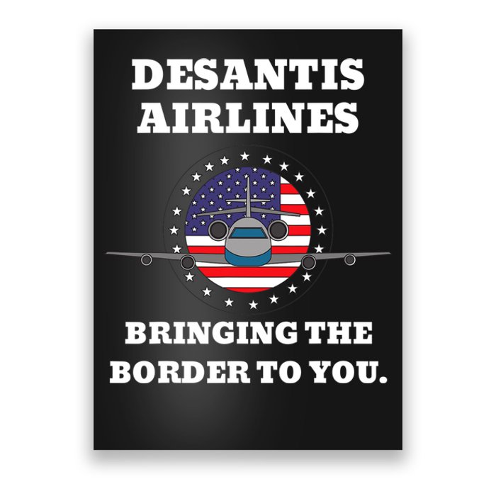 DeSantis Airlines Gift Poster