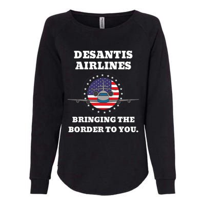 DeSantis Airlines Gift Womens California Wash Sweatshirt